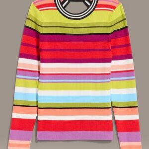 Old Navy x Christopher John Rogers Long Sleeve Back Keyhole Sweater